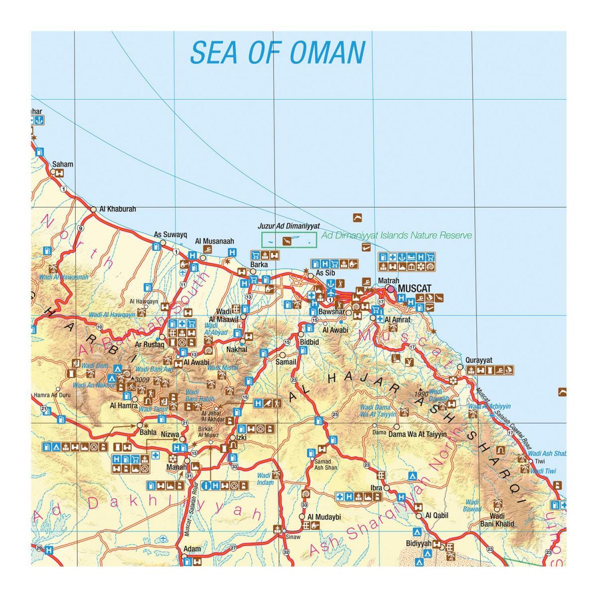 kart Oman треккинг